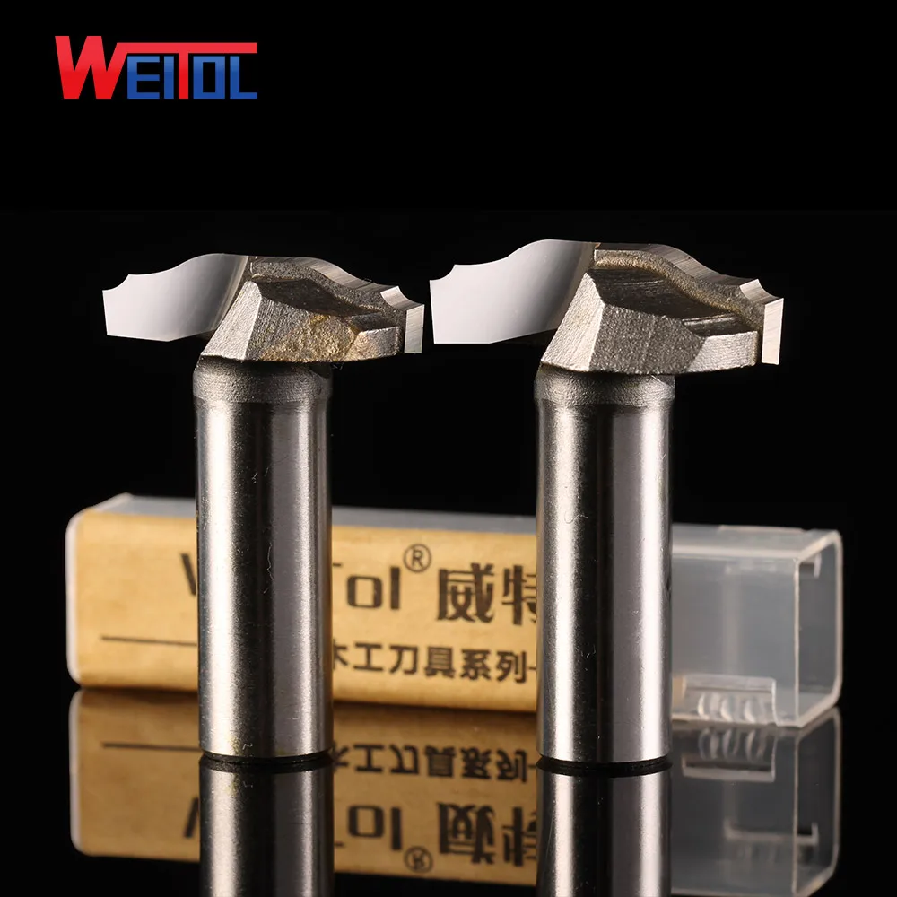 Fresa T-Slot Per Legno WSOOX | 3 Pezzi Carburo Cemento 8mm Per CNC E Router - Foto 8