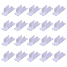 Ручка держатель Клип самоклеющиеся для ручки краски кисти стол компьютер автомобиль доска объявлений Clipboards, 20 упаковка, белый