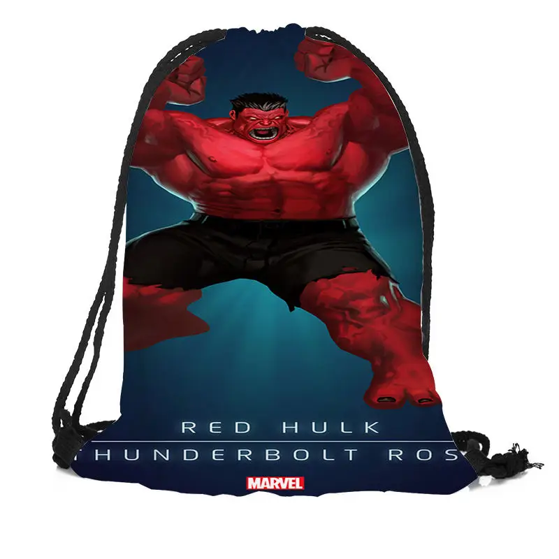 

Custom Hulk Backpacks Travel Softback Men Women Drawstring Bag School Girls Backpacks
