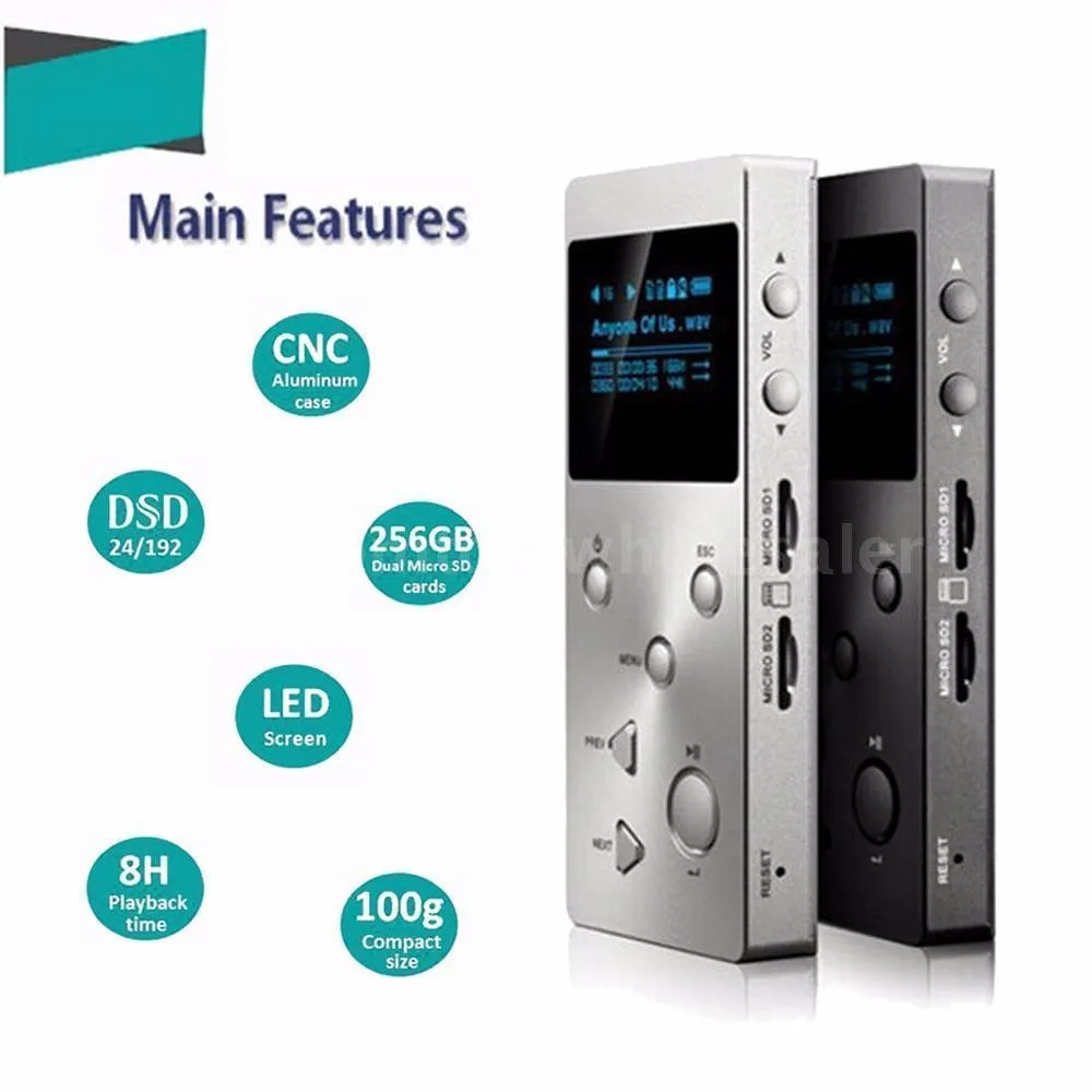 Mp3 плеер XDUOO X3 профессиональный музыкальный MP3 без потерь с HD OLED экраном Поддержка