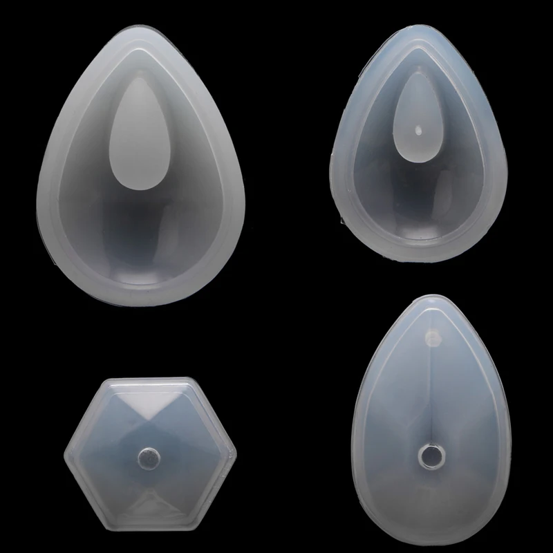 Liquid Silicone Mold DIY Resin Jewelry Pendant Necklace Lanugo Craft