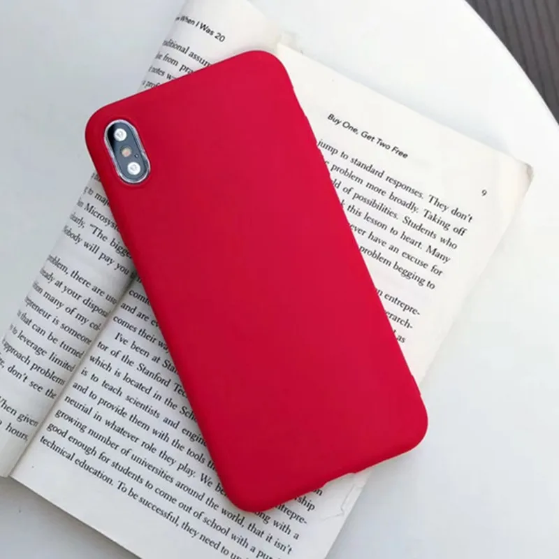 Matte Candy Color Silicone TPU Cases For Samsung Galaxy S9 S8 J3 J4 J5 J6 J7 J8 A3 A5 A6 A7 A8 A9 2017 Plus 2018 A750 Cover Capa