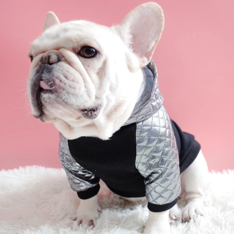 

Warm Pug Hoodie Coat Jacket French Bulldog Dog Clothes Poodle Bichon Schnauzer frenchie Clothing Pet Clothes Outfit