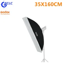 Godox 35 см x 160 см/14 “х 63” SB-BW35X160CM Bowens прямоугольная портативный Строуб Softbox диффузор для студии вспышка Speedlite
