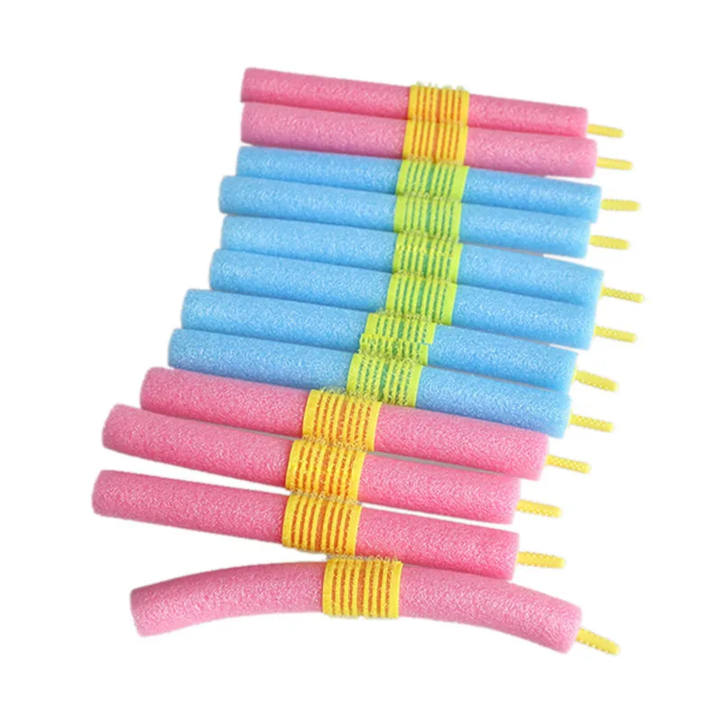 5/12pc Anion Foam Hair Style Roller Curler Tool