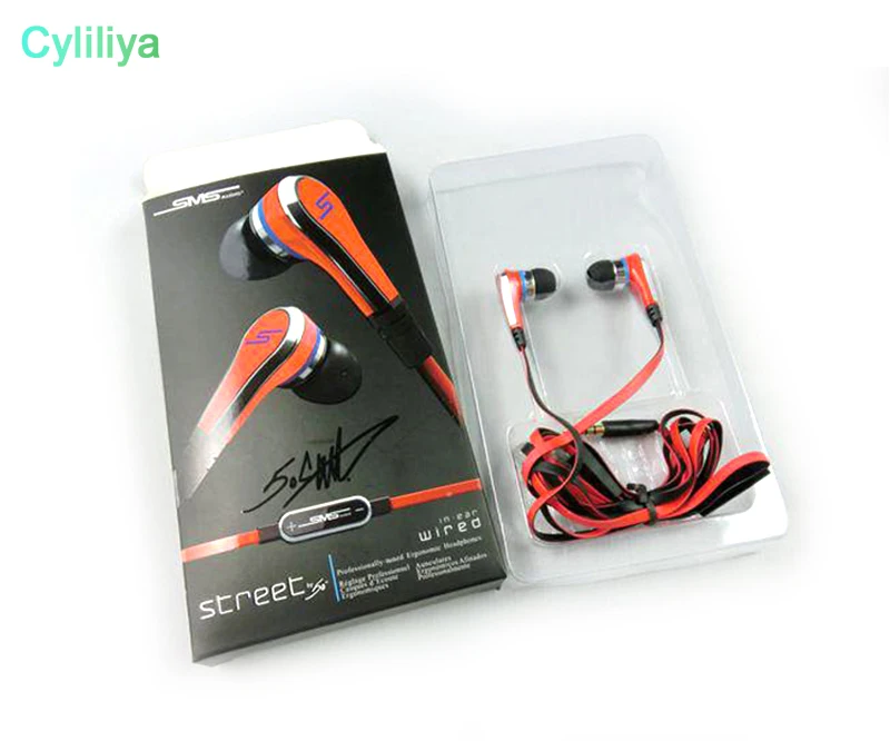 wholesale earbuds mini 50 Cent Earphones SMS Audio Street by Head phone In-Ear headset for Mp3 Mp4 Cell tablet | Электроника