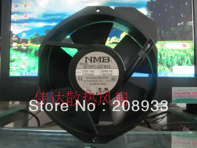

For NMB 17038 5915PC-12T-B10 AC 115V 18W