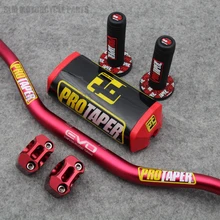 Конические рукоятки Fat Bar 1-1/" металлический пакет Dirt Bike Мотокросс Fat Bar MX алюминиевый гоночный руль 810 мм ДЛЯ CRF