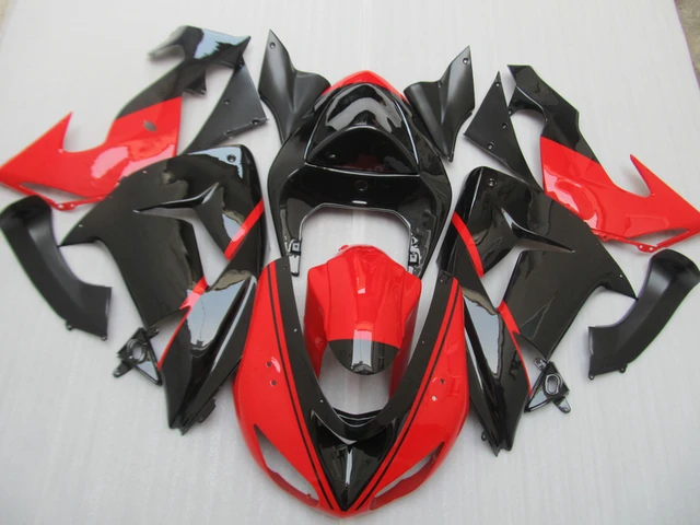 Aftermarket Body Parts Fairing Kit For Kawasaki Ninja Zx10r 06 07