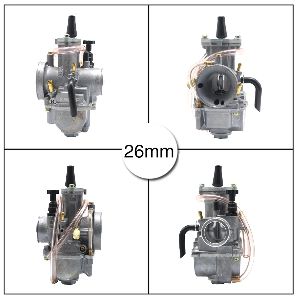 ZS MOTOS двигатель 2 T PWK КАРБЮРАТОР 2 T двигатель 21 24 26 28 30 32 34 мм карбюратор для Honda Yamaha гоночный мотор ATV