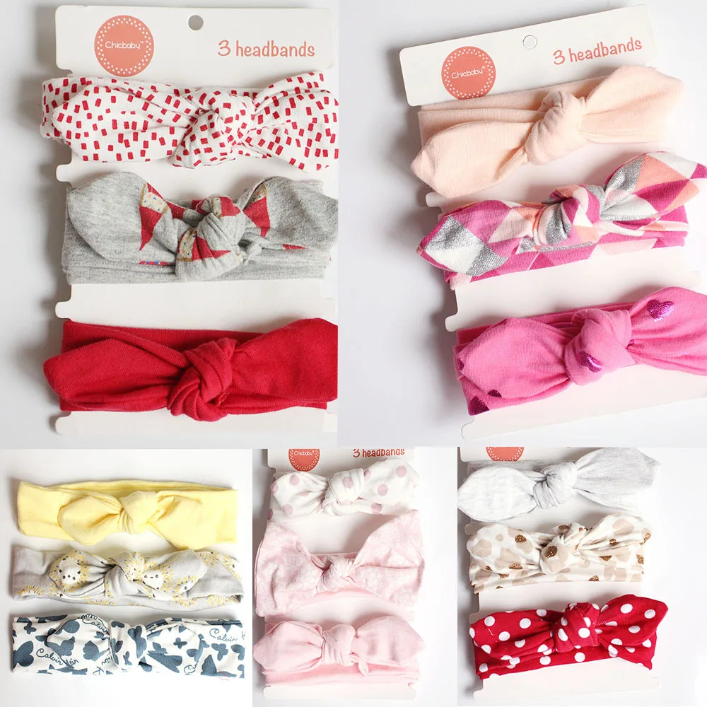

3pcs/lot Baby Girl Headband for Newborn Babies Hair Band Elastic Accessories Bandage Headwear