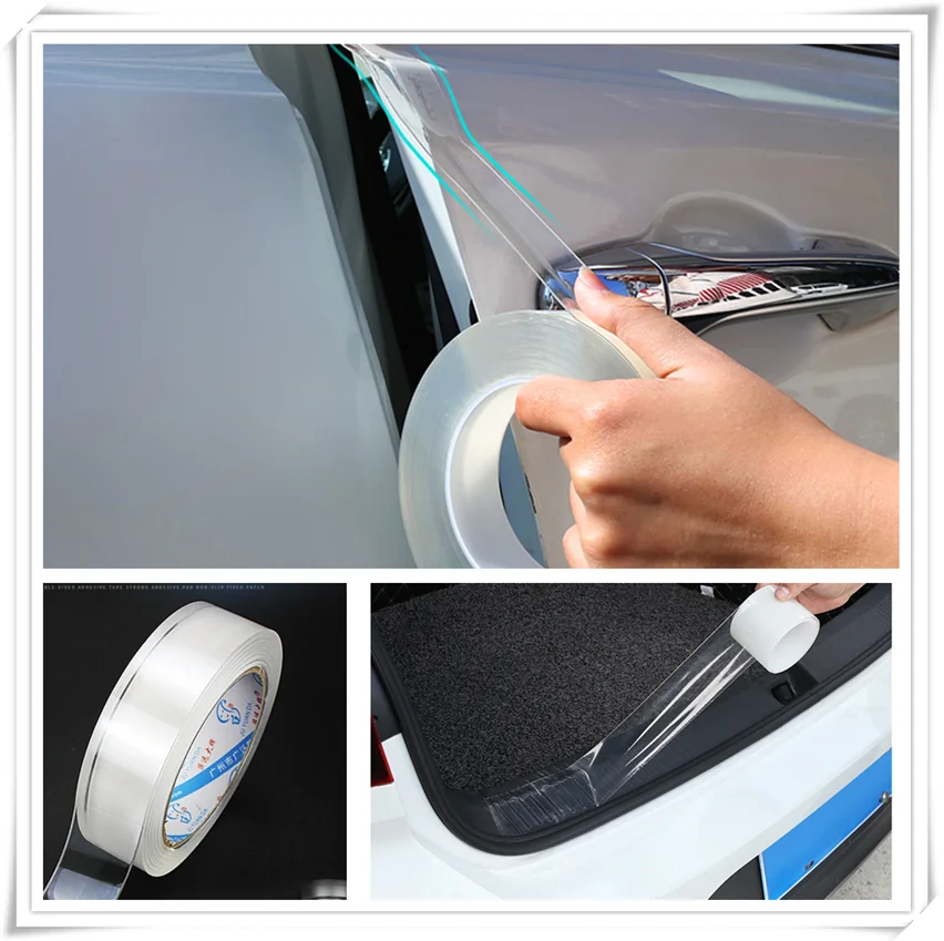 

Car double siede Sticker Door Sill Protector Tape Auto Strip for Ford Taurus Mondeo Galaxy Falcon Everest S-MAX Escort