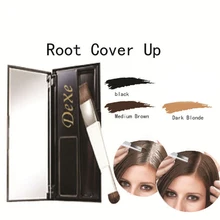 Бренд Hair color ing продукты покрытие серое покрытие для корней волос порошок черный цвет волос кисть краска Временная Краска для волос цвет ing крем