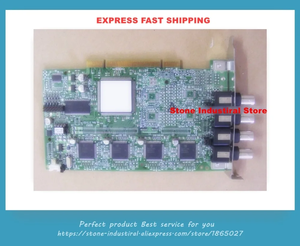 

Four-channel audio and video capture card 4400VO-500068