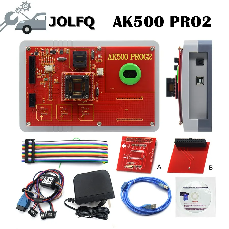 

2018 New Arrival AK500 PRO2 Super Key Programmer For Mercedes Benz Without Remove ESL ESM ECU free shipping via dhl