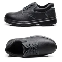 Мужские кроссовки защитные рабочие сапоги защитная обувь Стальной Носок подошва прокол доказательство для защиты от скольжения обувь для работы со стальным носком