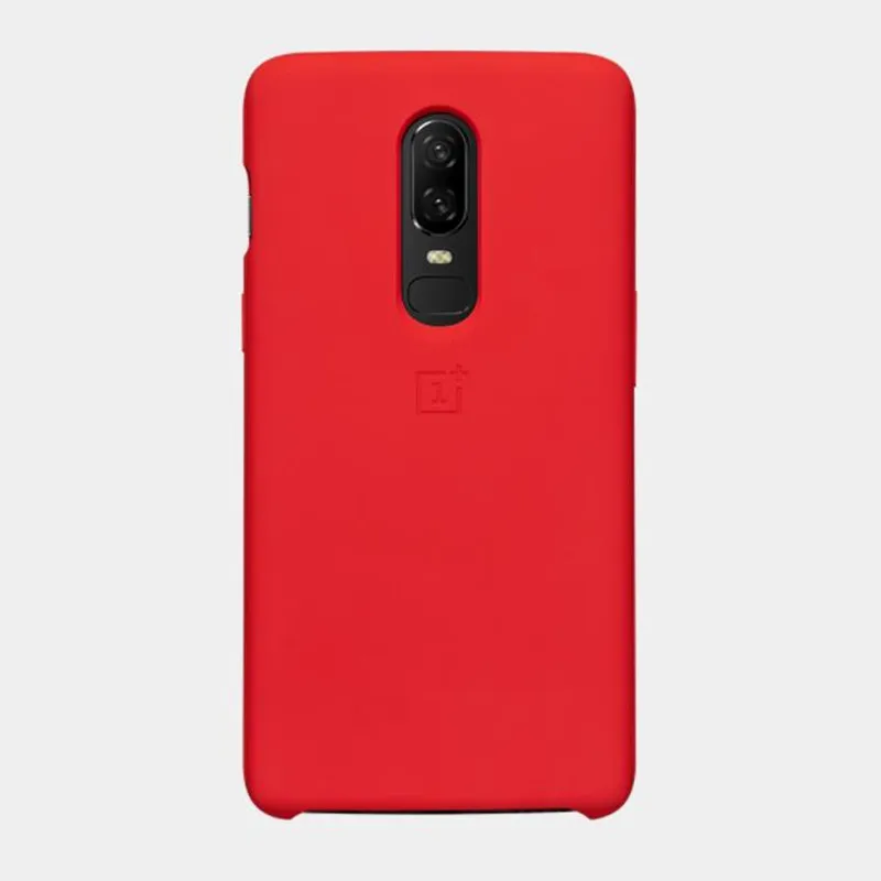 

original oneplus 6 silicone Protective case,Silicone + PC Material case cover for one plus 6 with retail package