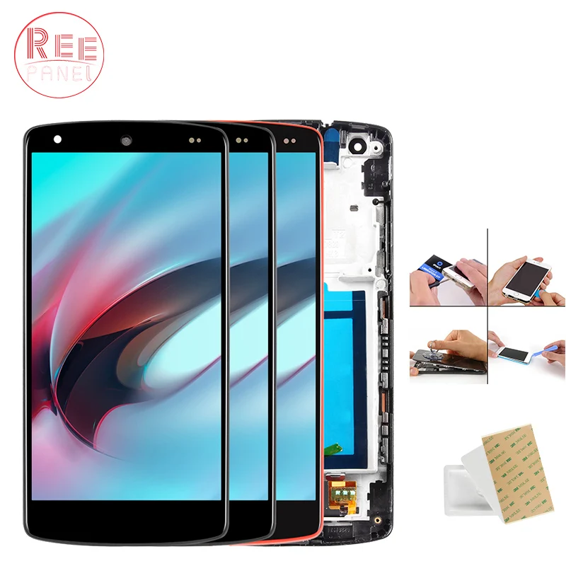 

ORIGINAL 4.95" Display for LG Nexus 5 LCD Touch Screen Digitizer Assembly For LG Nexus 5 Display D820 D821 LCD Replacement Parts