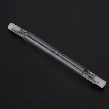 R7s 78 мм галогенная ламповая трубка с двойным концевым йодом Вольфрамовая Лампа 250 Вт 3200lm галогенная лампа прожектора 220-240 В