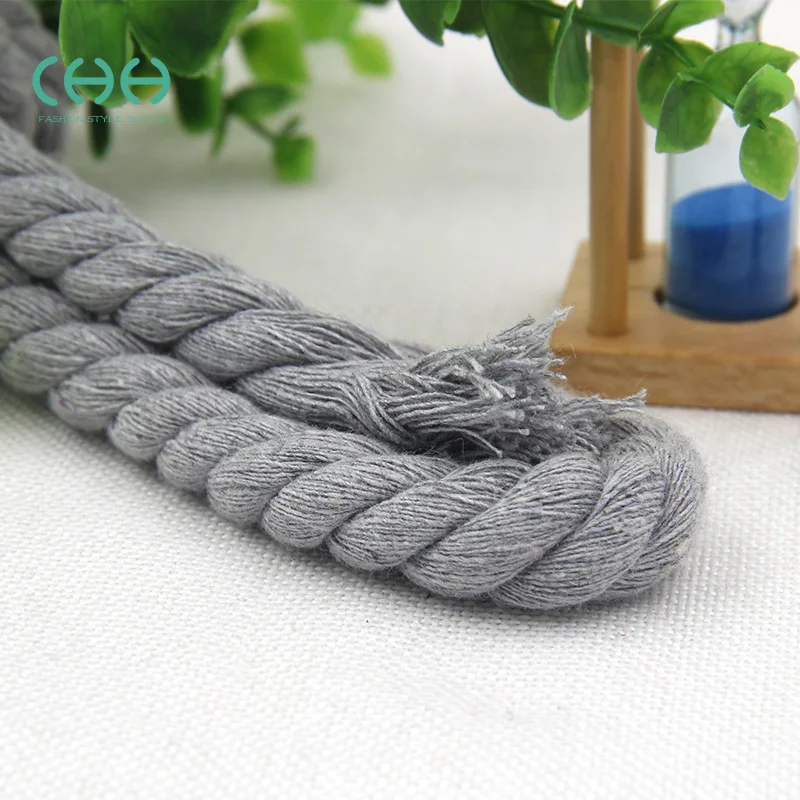 10 мм цветная хлопковая веревка ручной работы Tisheng сад DIY декоративная