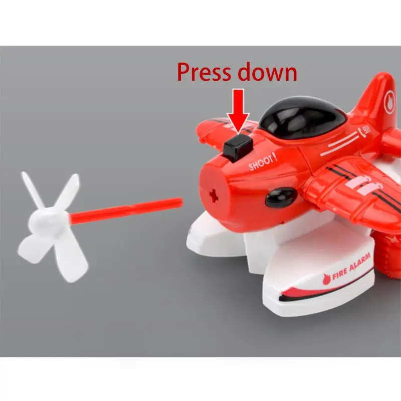 Грузовик вертолет кран Модель тянуть назад игрушка 3D автомобиль