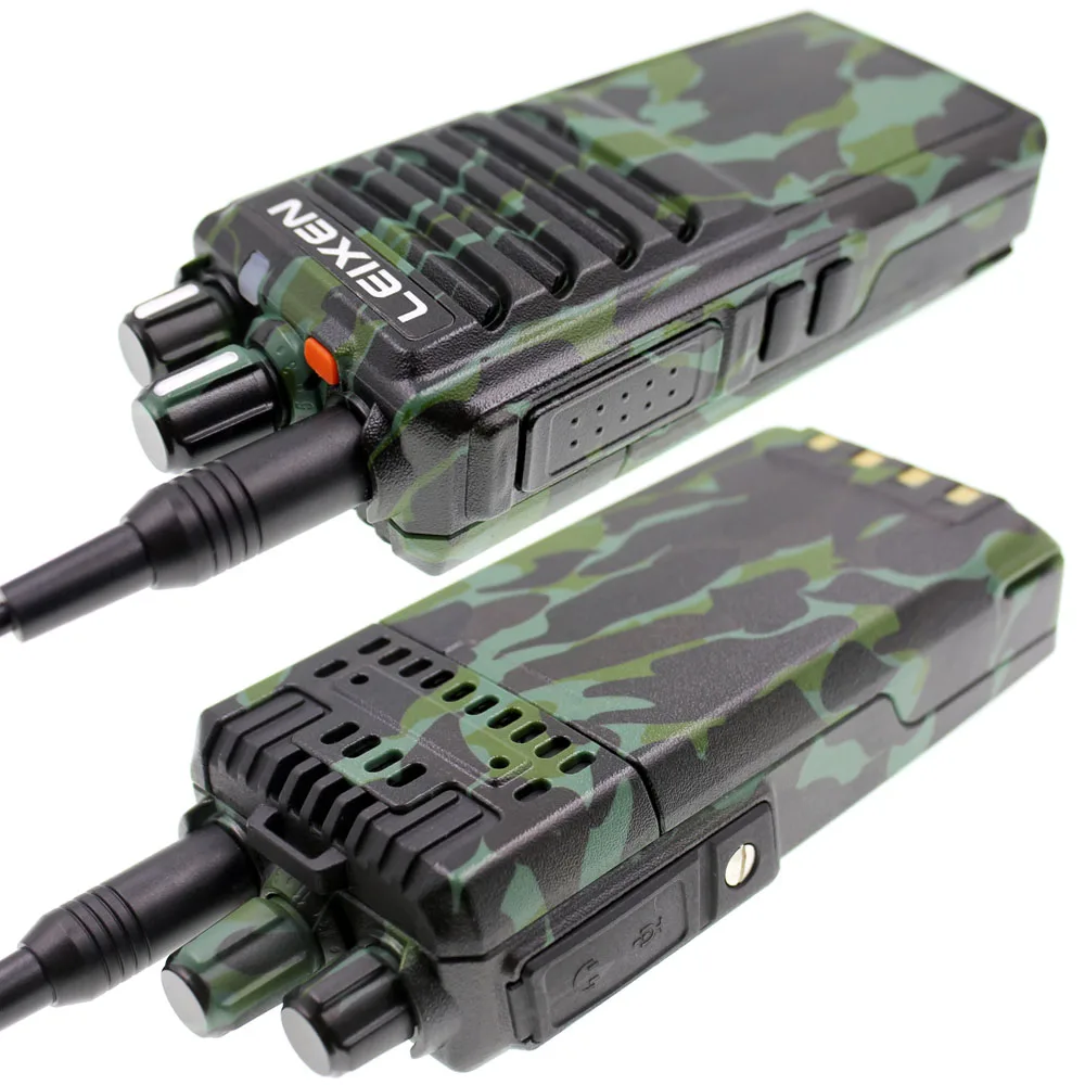 LEIXEN NOTE UHF 400-480MHz 20W FM Ham двухстороннее радио Walkie Talkie Transeiver Interphone Camo