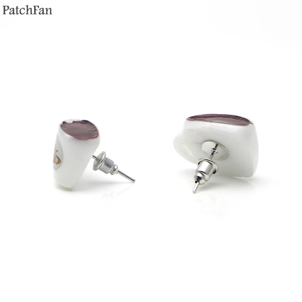 Patchfan невесты серьги модные ювелирные изделия друзья кофейных чашек украшения