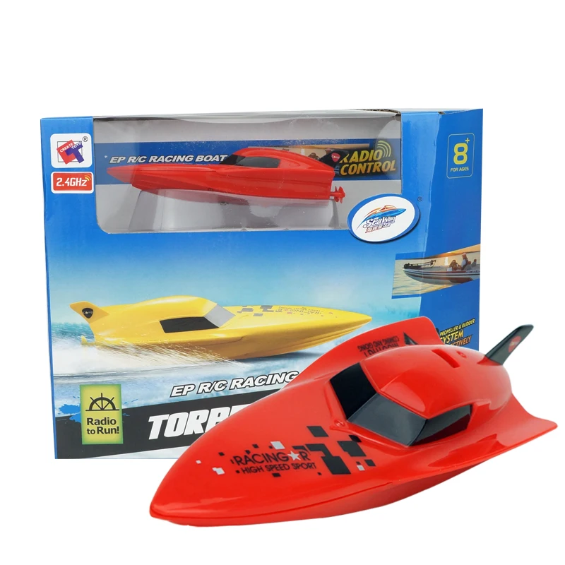 

2.4G 4 Channels Mini RC Speedboat For Kids Grownups RC Racing Boat 2.4v 80mah Lipo Battery Remote Control Ship Model Toy