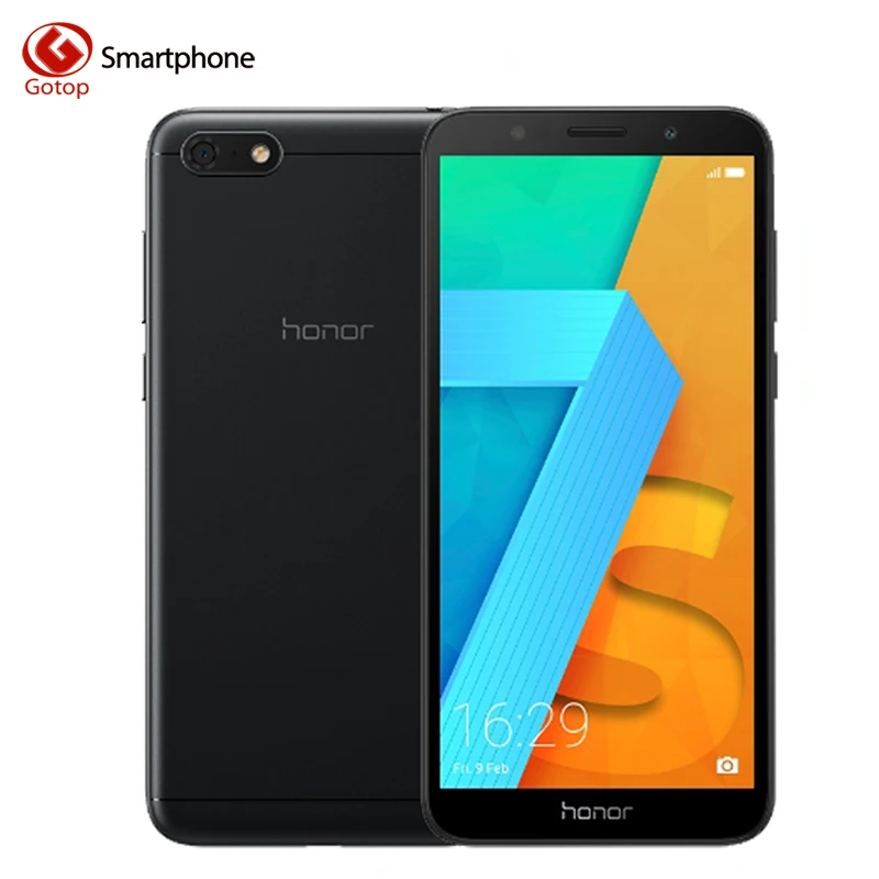Смартфон Honor 7S экран 5 45 дюйма четырёхъядерный процессор MT6739 мобильный телефон на