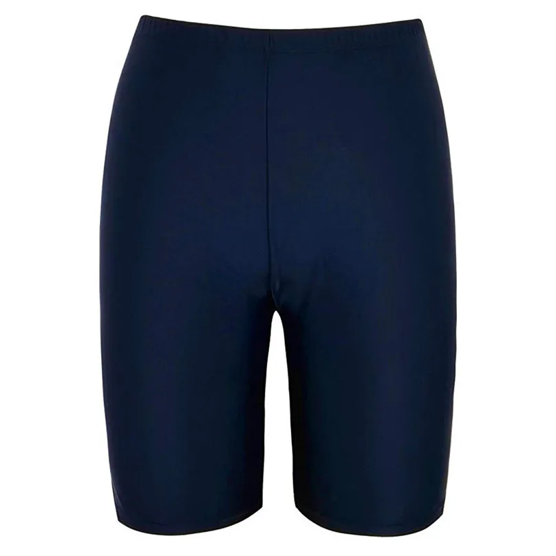 Women Sport Sunscreen Elastic Bathing Bottom Skinny Capris Swim Shorts Trunks Swimming pants 2019 new #2J08 (3)