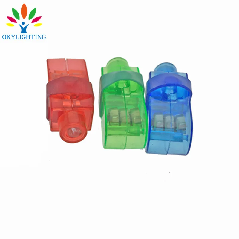 Wholesale 100pcs/lot Plastic Led finger light-up toys led laser