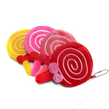 Новинка! 4 цвета Прекрасный маленький кошелек маленькая девочка милый леденец портмоне подарок на день рождения для детей