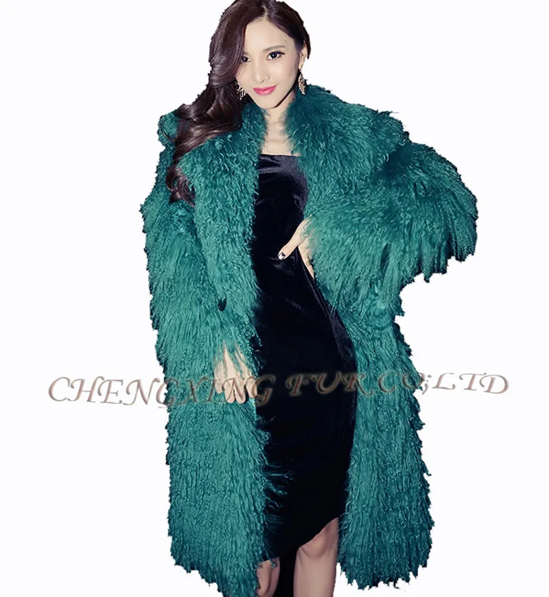 

CX-G-A-249 Warm Winter Fur Coat/Women Winter Fur Coats Fashion/Custom Made Mongolian Lamb Fur Jackets