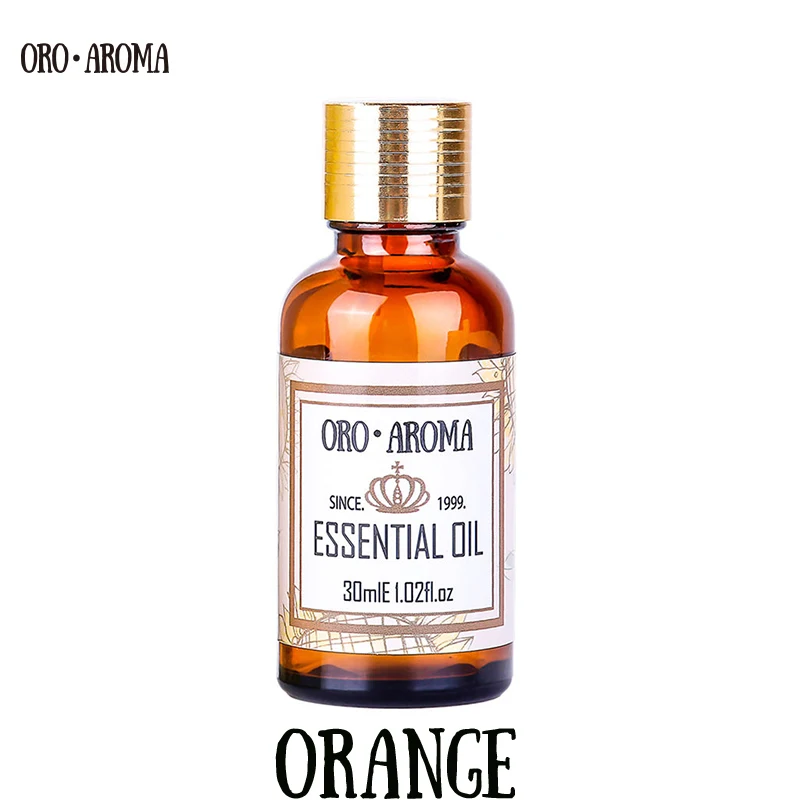 

Famous brand oroaroma natural aromatherapy orange oil Moisturizer Skin Digestion Promote Vitamin c Comfort orange Essential oil