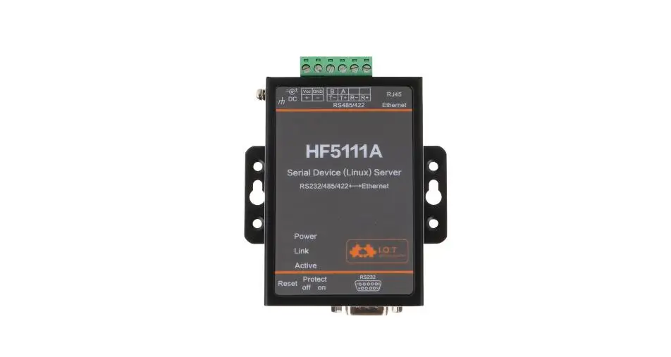 Последовательный преобразователь Ethernet RS232 RS422 RS485 к серверу TCP/RJ45 с поддержкой