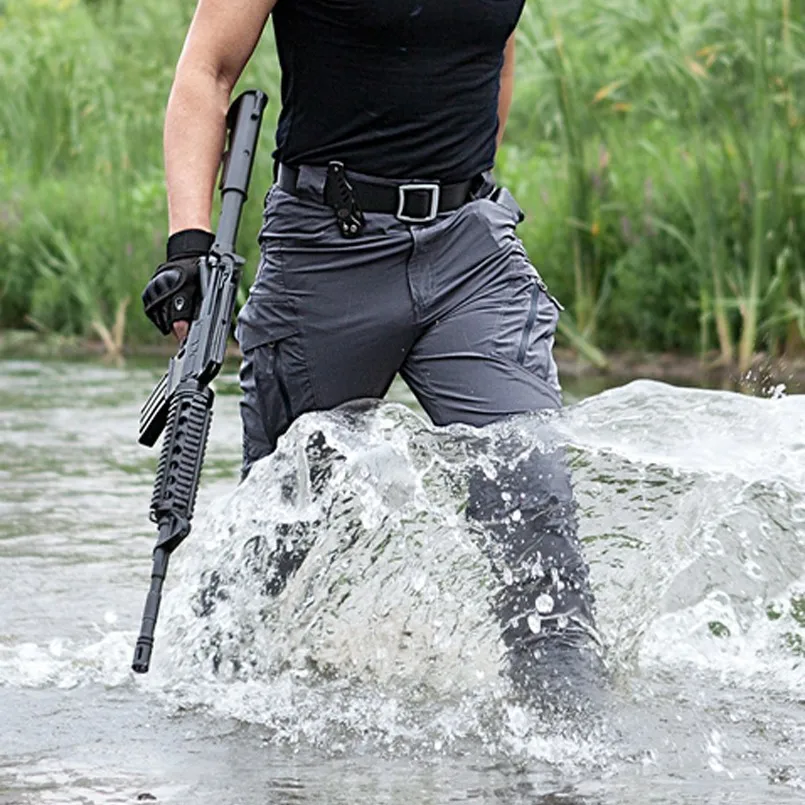 Summer IX9 Waterproof Tactical Pants Men Multi-Pocket Stretch Military Trousers Quick Dry Rip-stop Cargo Work Pants Summer IX9 Waterproof Tactical Pants Men Multi-Pocket Stretch Military Trousers Quick Dry Rip-stop Cargo Work Pants