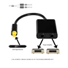 Digital SPDIF Optical Audio Splitter 2 Way Toslink Splitter Adapter 1 input 2 Output SPDIF Optical Cable Splitter Hub ► Photo 2/5
