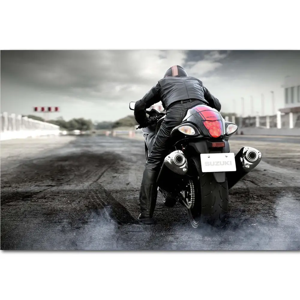 SUZUKI B KING MOTORBIKE MOTORCYCLE SPORT GIANT WALL ART PRINT POSTER X2337 
