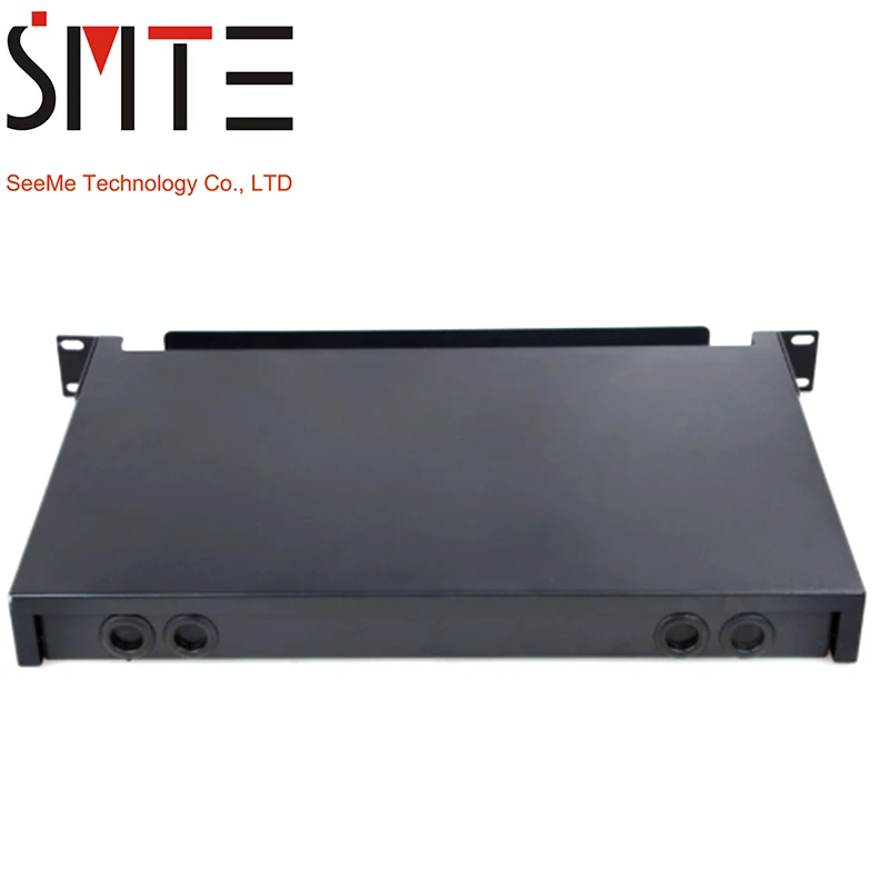 

FTTH 1U 24 core fiber termination box LC 24 ports pigtail