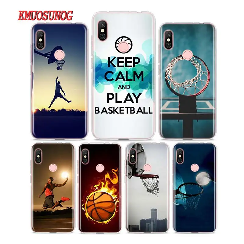 

Silicone Phone Case I Love Basketball for Redmi 7 Y3 Y2 S2 Xiaomi Redmi Note 7 6 6A 5 5A Pro Plus 4 4X Cover