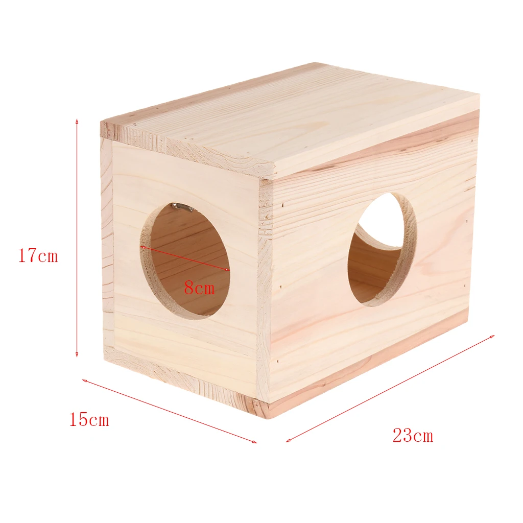 Small Animals Hut Toy Hamster, Gerbil Guinea Pig Beautiful House