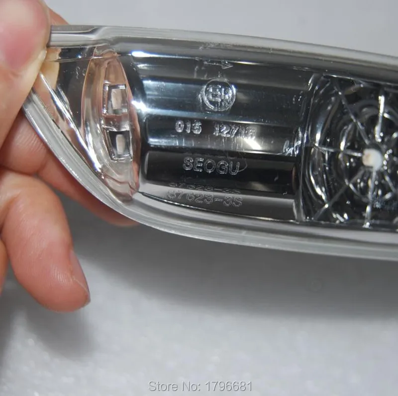 Capqx 2 шт. зеркало заднего вида светодиодный указатель поворота лампы 87613 3S300/87623 3S300 для HYUNDAI Sonata 8 Hybrid 2011 2012 2013