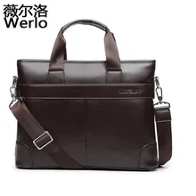 2017 New Men Casual Briefcase Business Shoulder Leather Messenger Bags Computer Laptop Handbag Men’s Travel Bags handbags SJ111