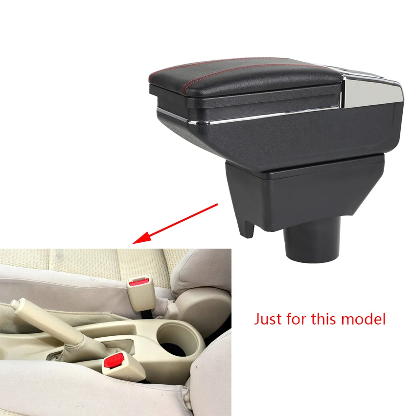 Armrest Box For Toyota Yaris L Vios FS 2014 2018 Center Storage Box