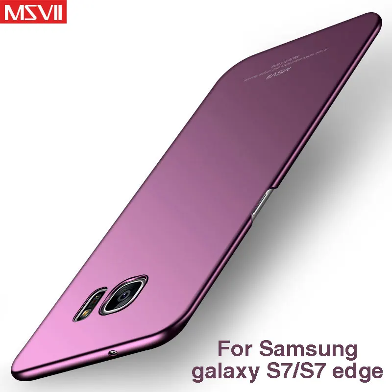 Чехол Msvii для Samsung Galaxy S7 Edge чехол Ультратонкий Твердый из поликарбоната чехлы|for