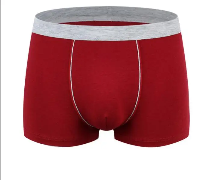 

DEWVKV Hot Sale Boxer Mens Underwear Big Short Colorful Breathable Flexible Shorts Boxer Pure Color Male Underpants XL-9XL GBQ