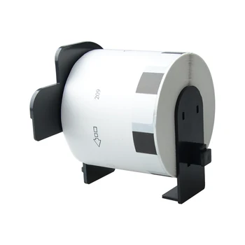 

AOMYA 2 Rolls Label tape DK-11209 62mm×29mm die-cut Continuous Compatible small address label for Brother Black on white