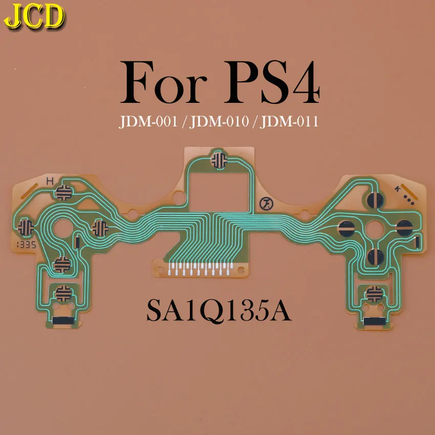 JCD для Dualshock PS4 Pro Slim JDM 030 040 проводящая пленка для контроллера пленка клавиатура гибкий кабель для PS2 PS3 кнопки ленточная печатная плата - Цвет: JDM-010 JDM-011