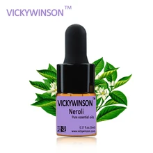 Neroli essential oil 5ml Aging Anti Wrinkle Whitening Moisturize essential oils for aromatherapy diffusers akarz famous brand aromatherapy rose essential oil whitening anti aging wrinkle relax pigmentation remove beriberi rose oil