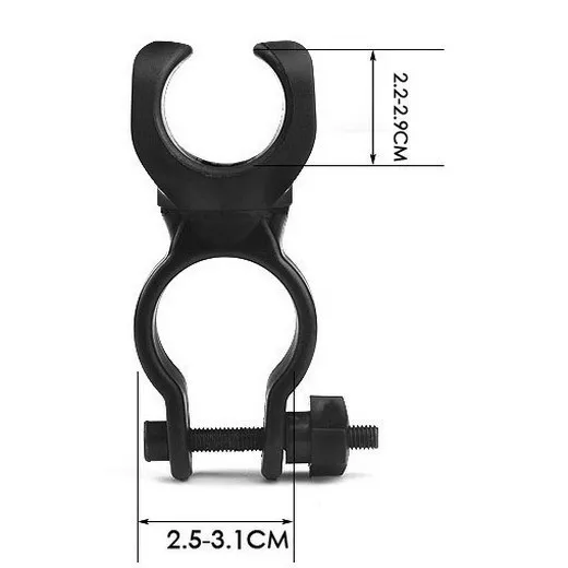 Новинка 2015 Лидер продаж универсальный черный резиновый для горного велосипеда кронштейн зажим держатель для Светодиодный свет лампа
